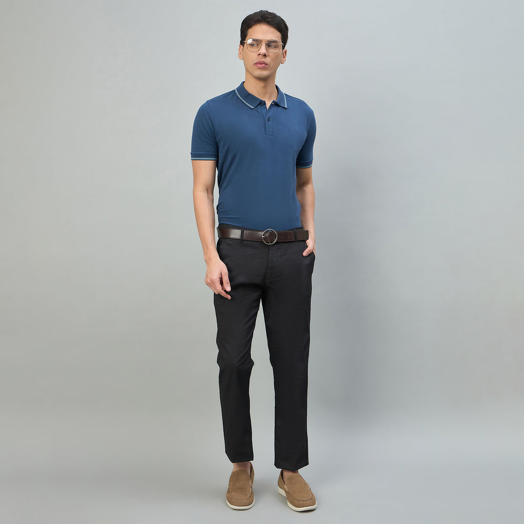 Duke Urban Men Flatfront Narrowfit Non-denim Casual Trouser (SDT4646)