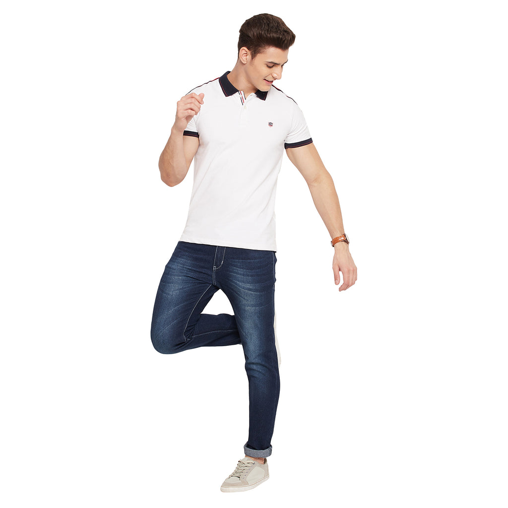 Duke Men Stardust Half Sleeve  T-Shirt (LQ4530)