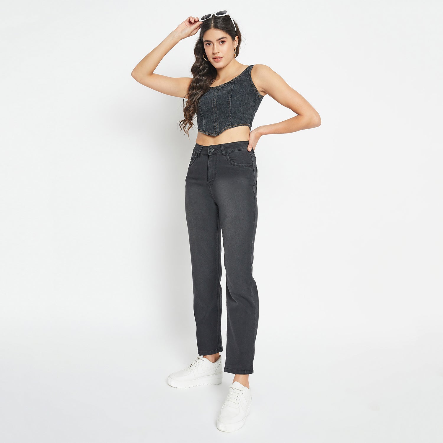 Duke Urban Women Boot Cut Stretchable Jeans (SDD6747)