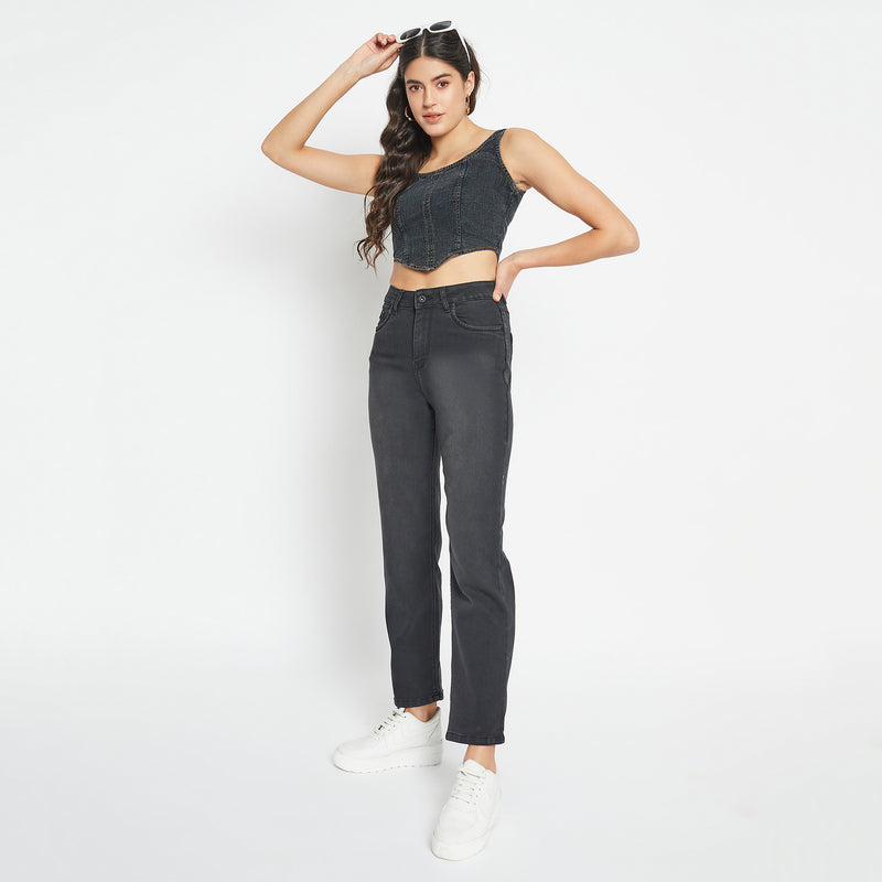 Duke Urban Women Boot Cut Stretchable Jeans (SDD6747)