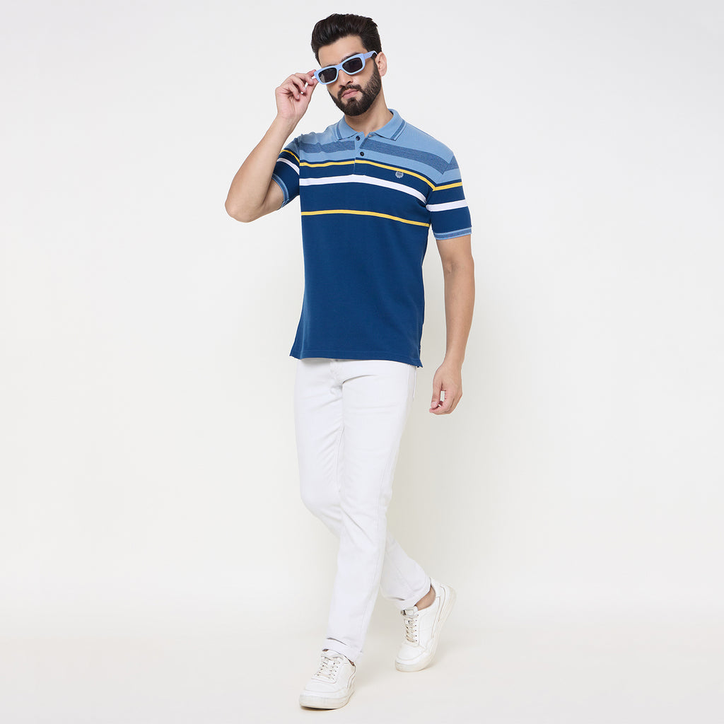 Duke Urban Men Half Sleeve Cotton Tshirt (LF7204)