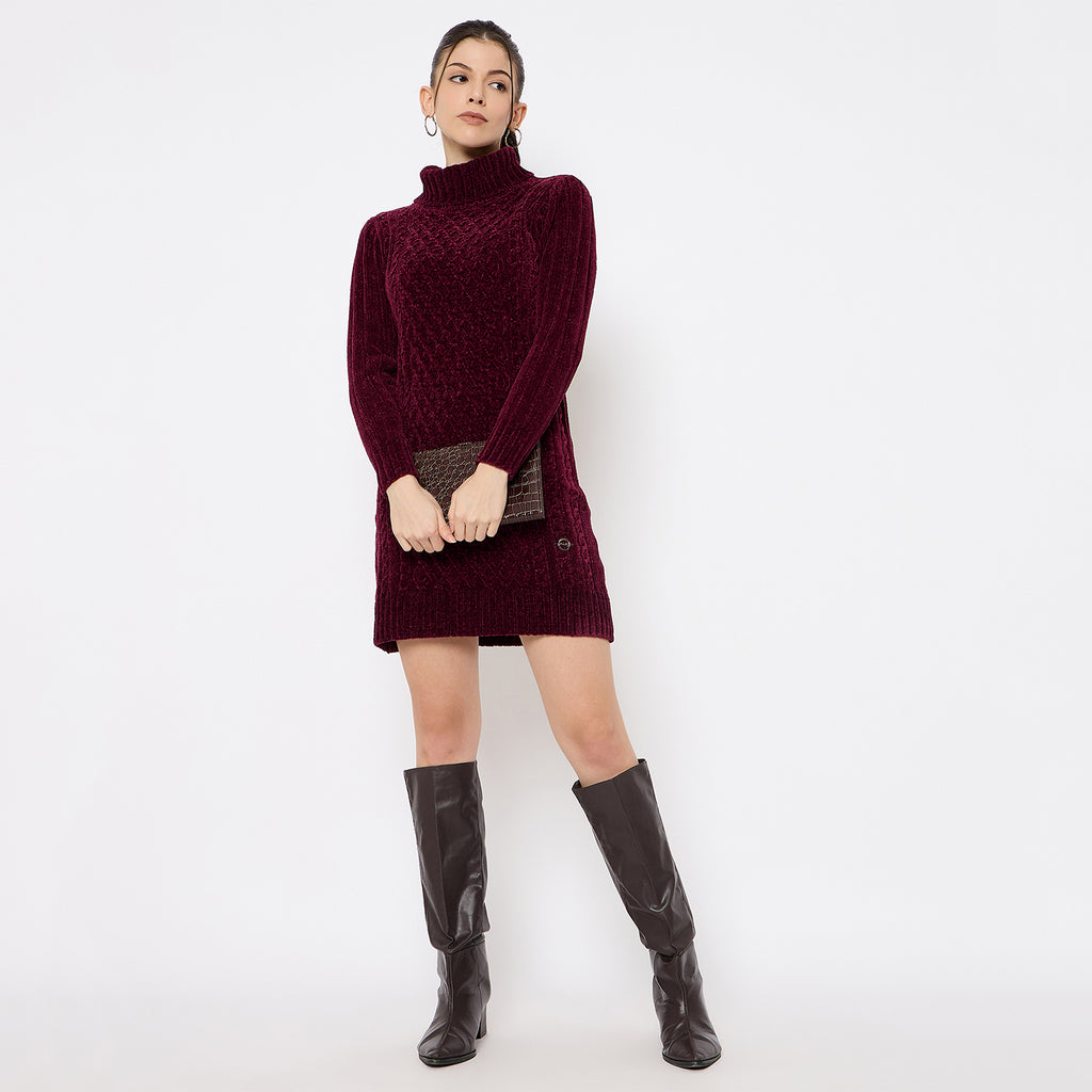 Duke Stardust Women Full Sleeve Winter Dress (SDS1255)