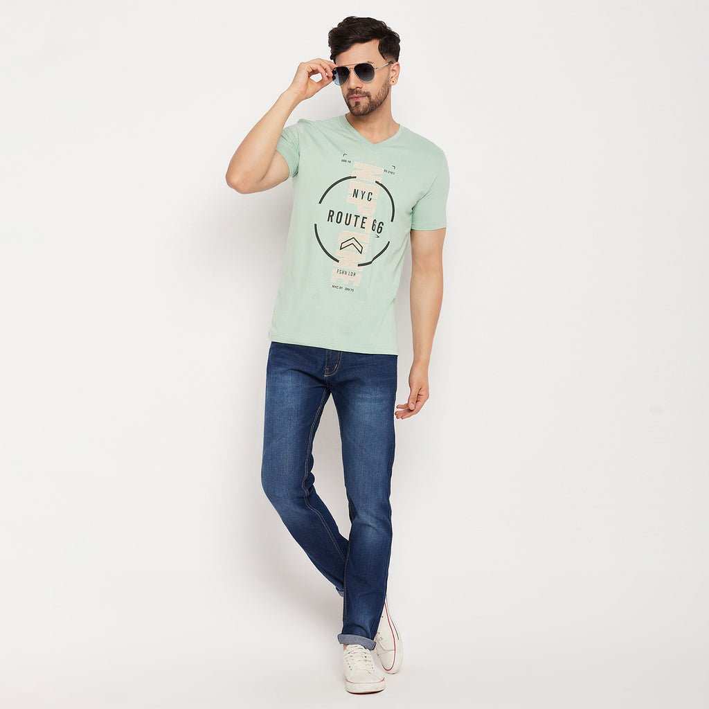 Duke Stardust Men Half Sleeve Cotton T-shirt (1102)