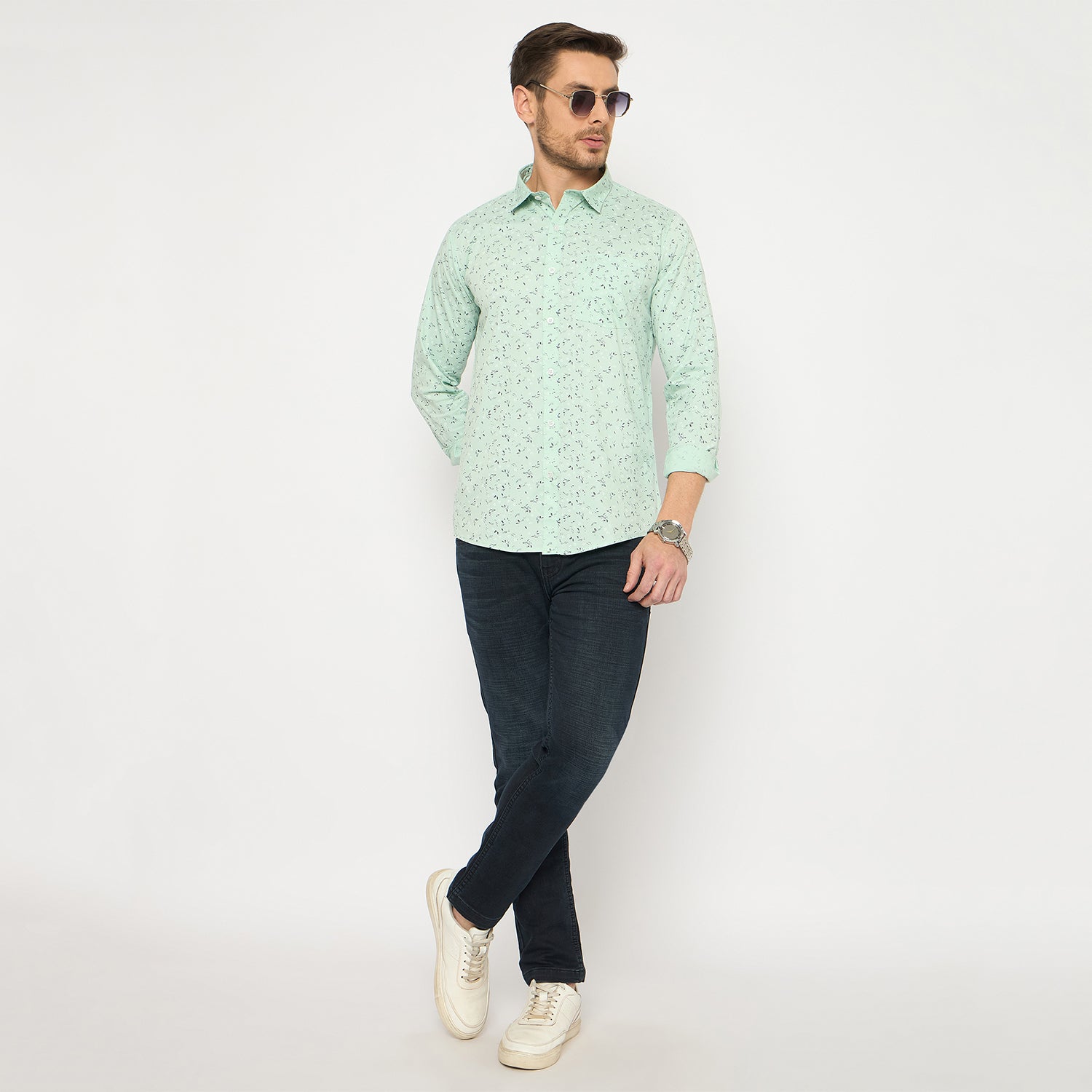 Duke Urban Men Full Sleeve Cotton Shirt (SDO9151)