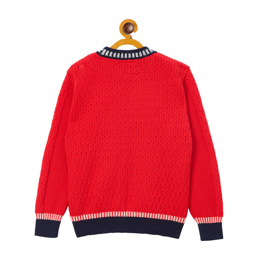Duke Urban Boys Round Neck Full Sleeve Regular Sweater (S3638)