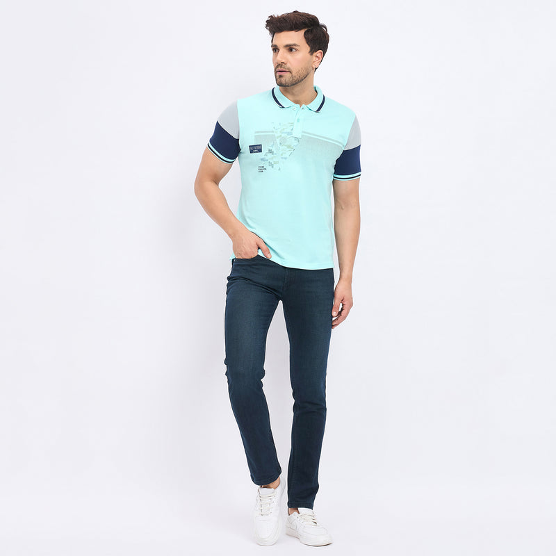 Duke Urban Men Half Sleeve Cotton T-shirt (LF7286)