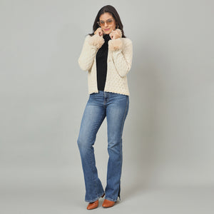 Duke Women Front Open Short Sweater (SDS1308)