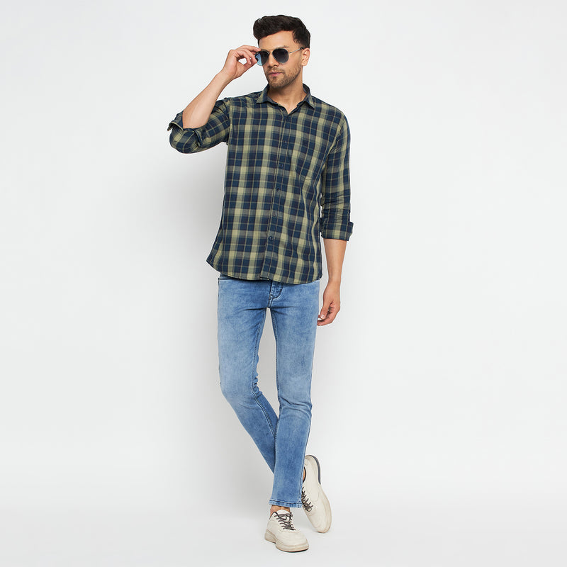 Duke Urban Men Full Sleeve Cotton Shirts (SDO8CK)