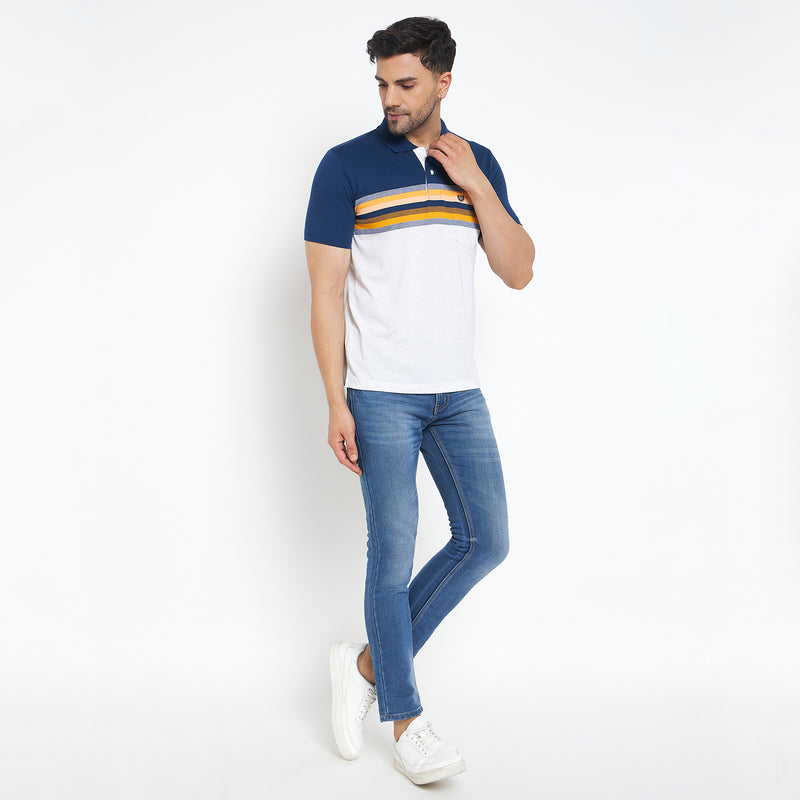 Duke Stardust Men Half Sleeve Cotton T-shirt (MLF1116)