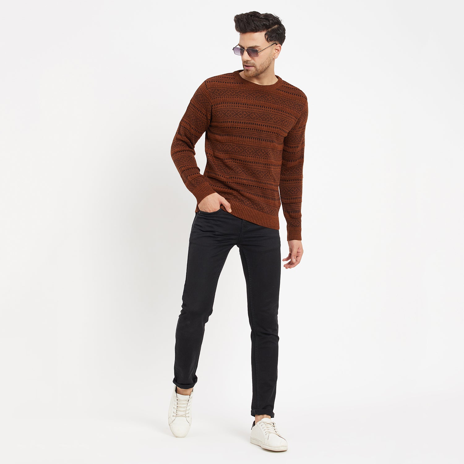 Duke Urban Men Full Sleeve Round Neck Sweater (SDS2023)