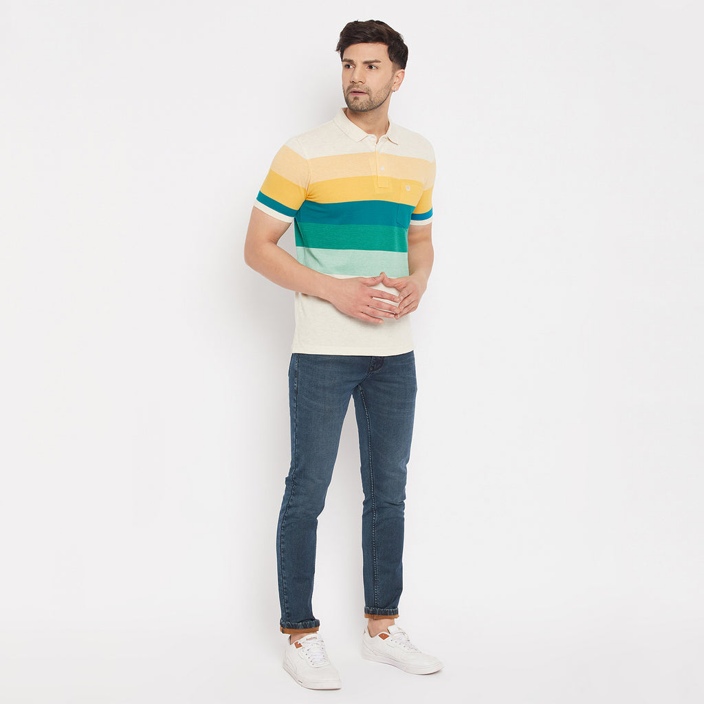 Duke Urban Men Half Sleeve Cotton T-shirt (LF7072)
