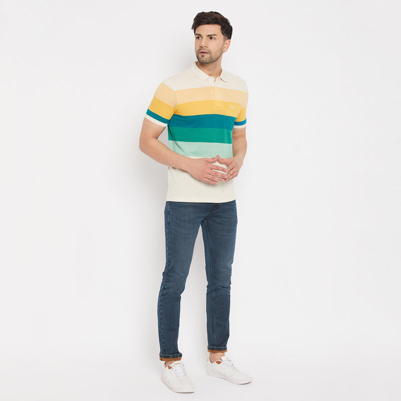 Duke Urban Men Half Sleeve Cotton T-shirt (LF7072)