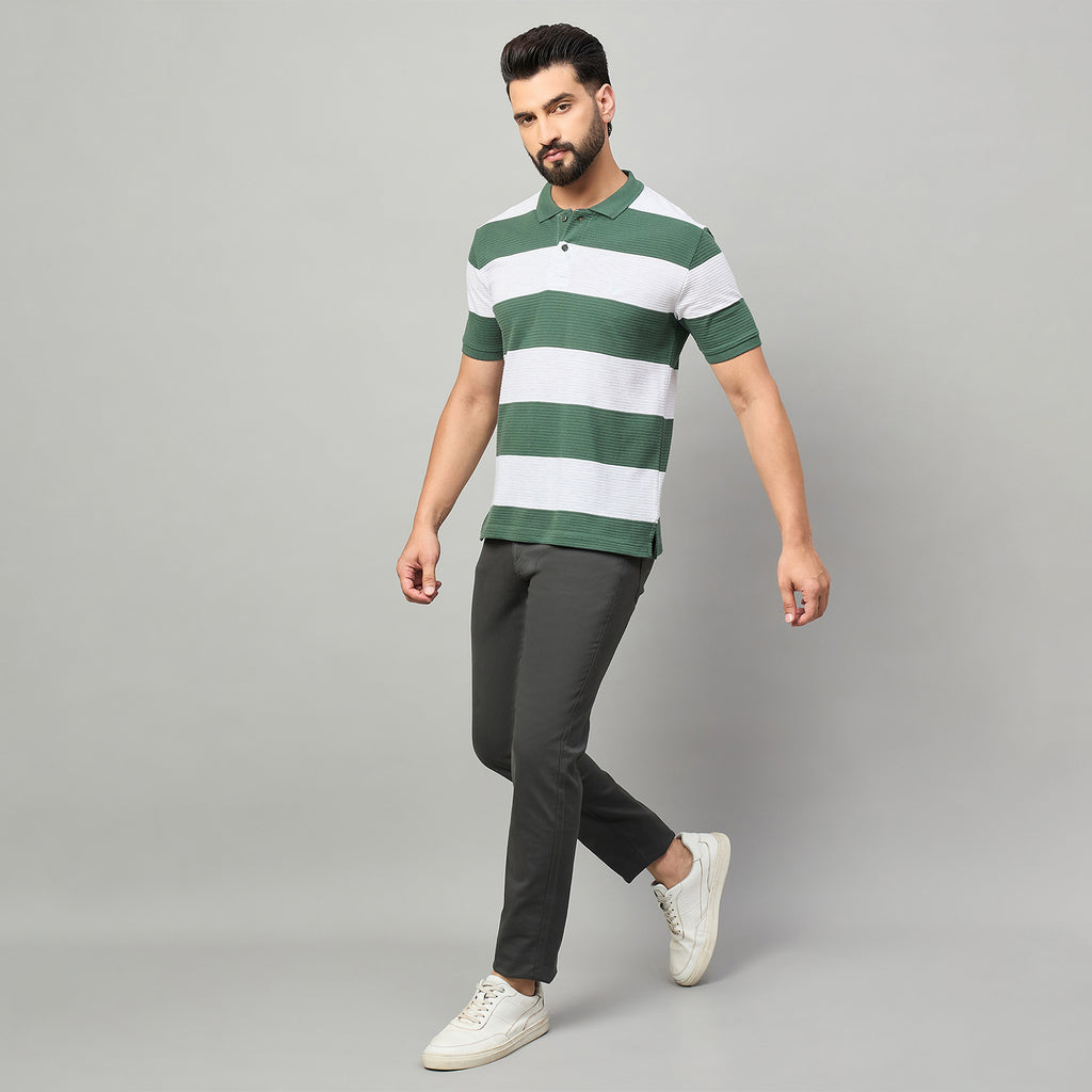 Duke Urban Men Half Sleeve Polo Cotton Tshirt (LF7648)