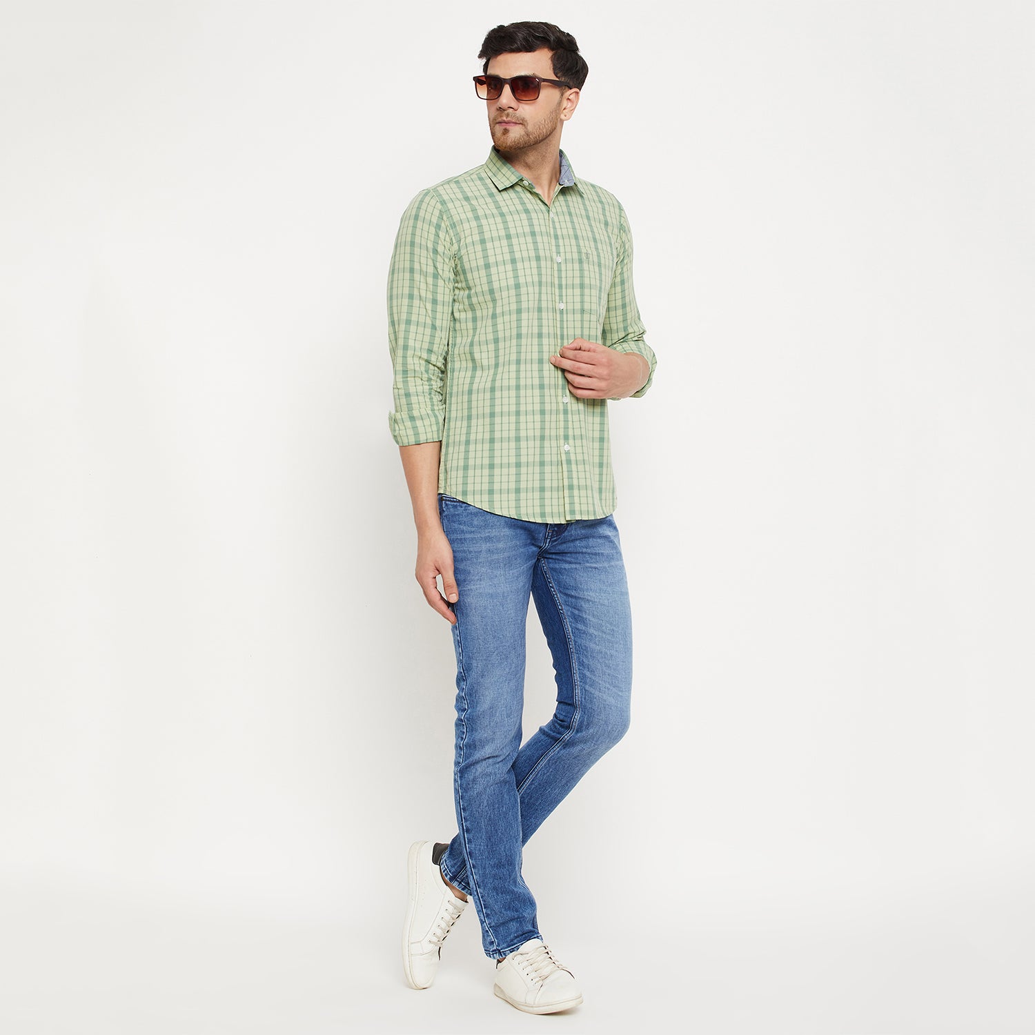 Duke Urban Men Full Sleeve Cotton Shirt (SDO9CKB)