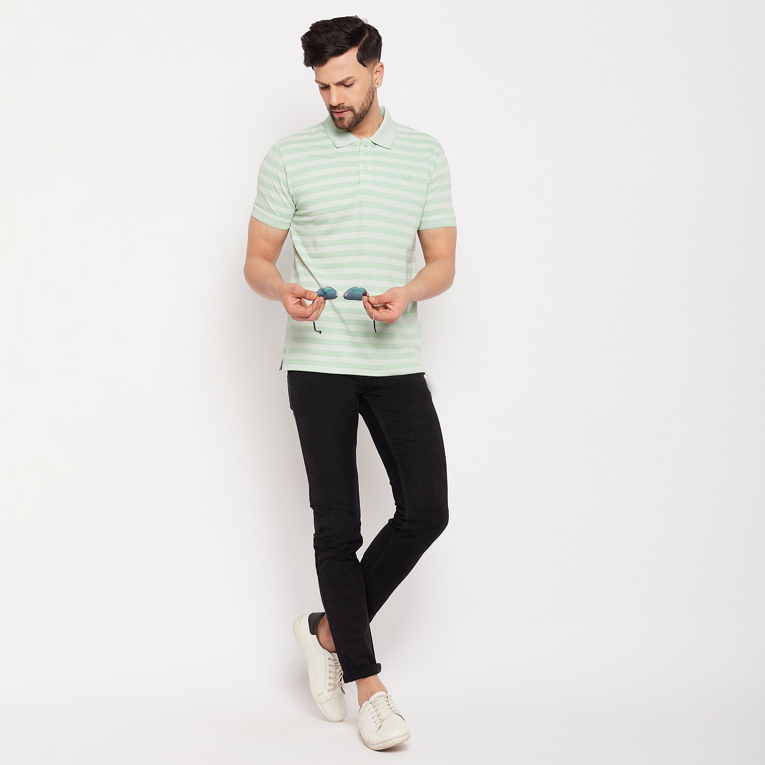 Duke Stardust Men Half Sleeve Cotton T-shirt (LF5801)