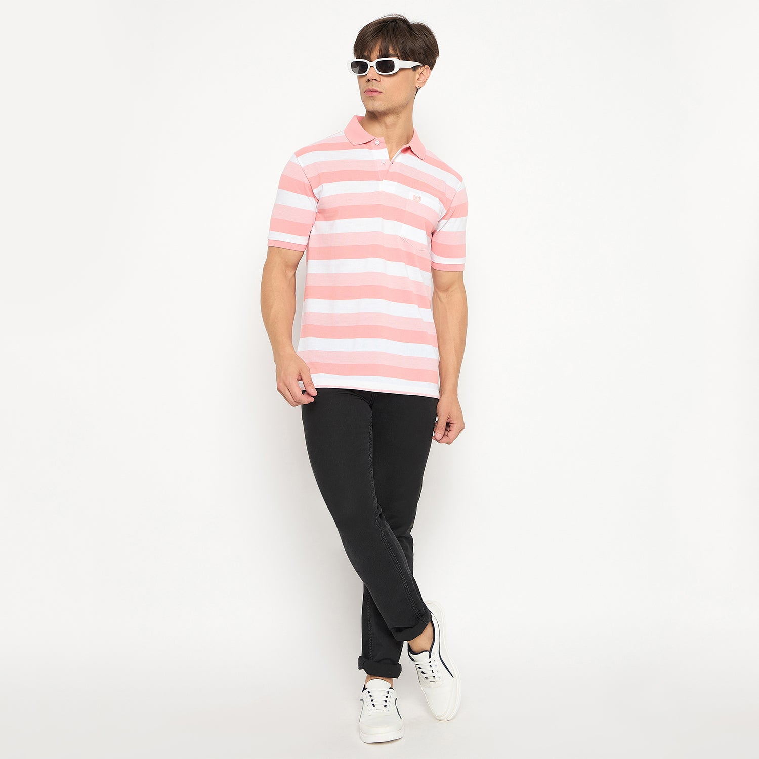 Duke Urban Men Half Sleeve Cotton T-shirt (LF7281S)