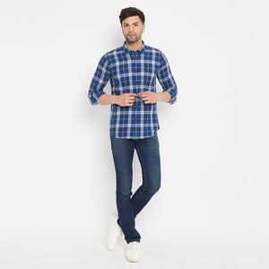 Duke Stardust Men Full Sleeve Cotton Shirt (SDO9CKTI)
