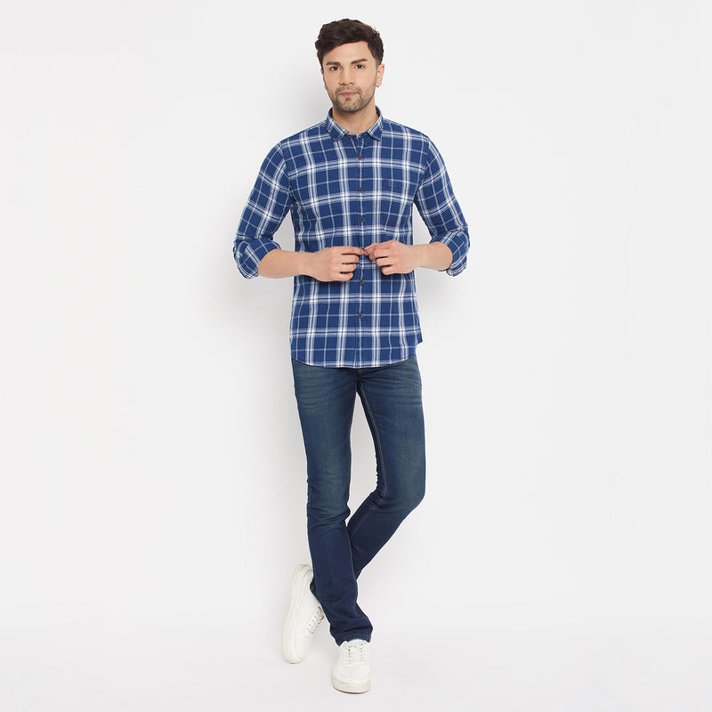 Duke Urban Men Full Sleeve Cotton Shirt (SDO9CKTI)