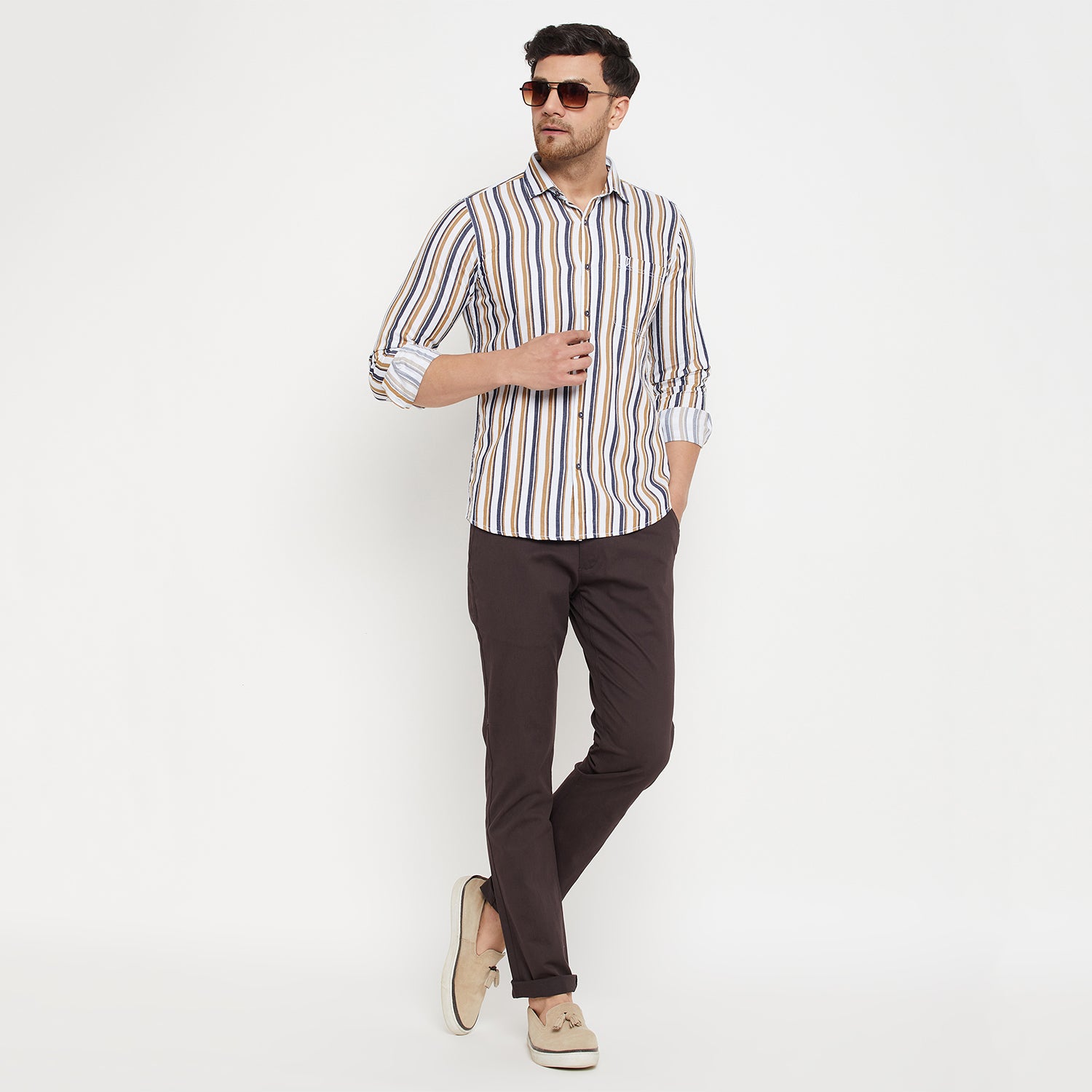 Duke Urban Men Full Sleeve Cotton Shirt (SDO9ST)