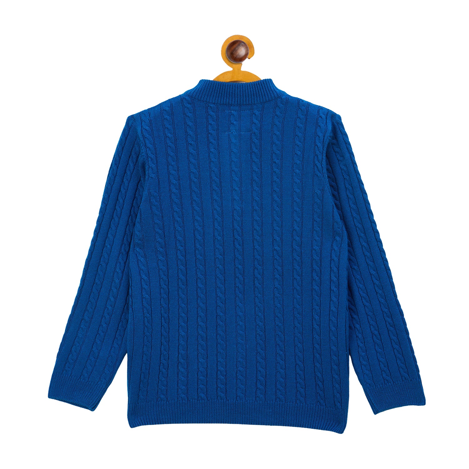 Duke Urban Boys Half Zip Full Sleeve Regular Sweater (S3621)