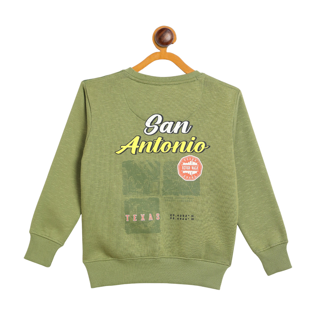 Duke Urban Boys Full Sleeve Round Neck Printed Sweatshirt (LF396)