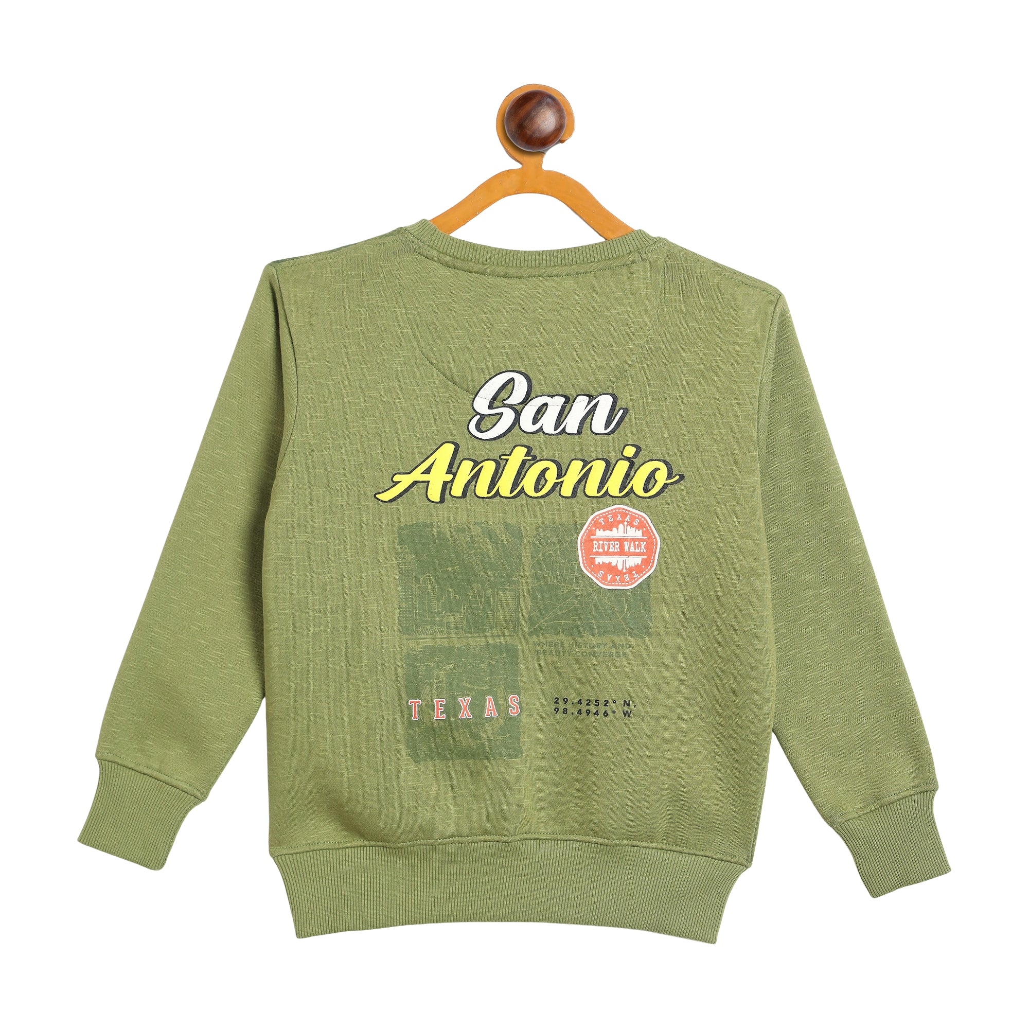 Duke Urban Boys Full Sleeve Round Neck Printed Sweatshirt (LF396)