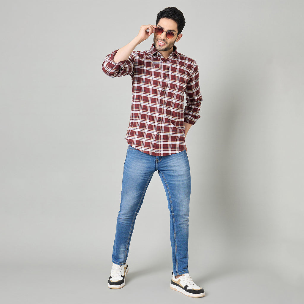 Duke Urban Men Full Sleeve Cotton Shirt (SDO5CKBA)