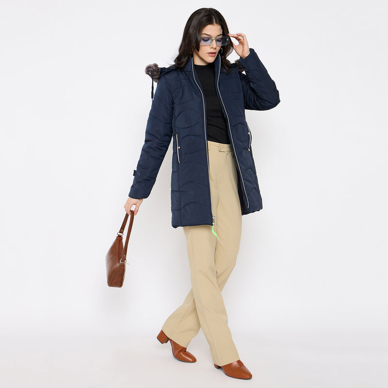 Duke Urban Women Full Sleeve Long Jacket (SDZ4126)