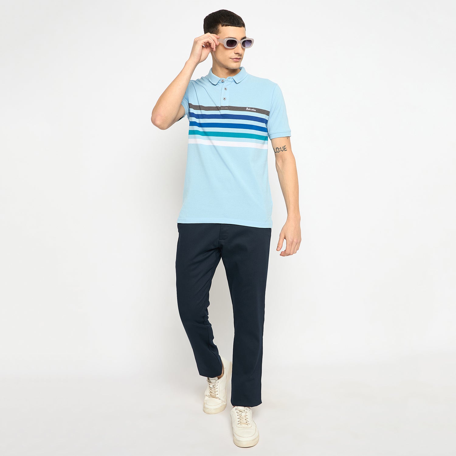Duke Urban Men Half Sleeve Cotton Tshirt (LF7187)