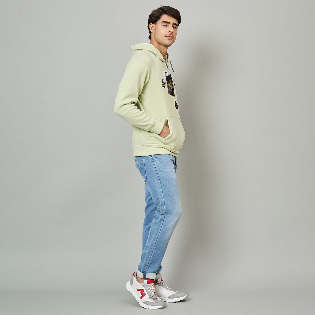 Duke Urban Men Hooded Regular Sweatshirt (LF6369)