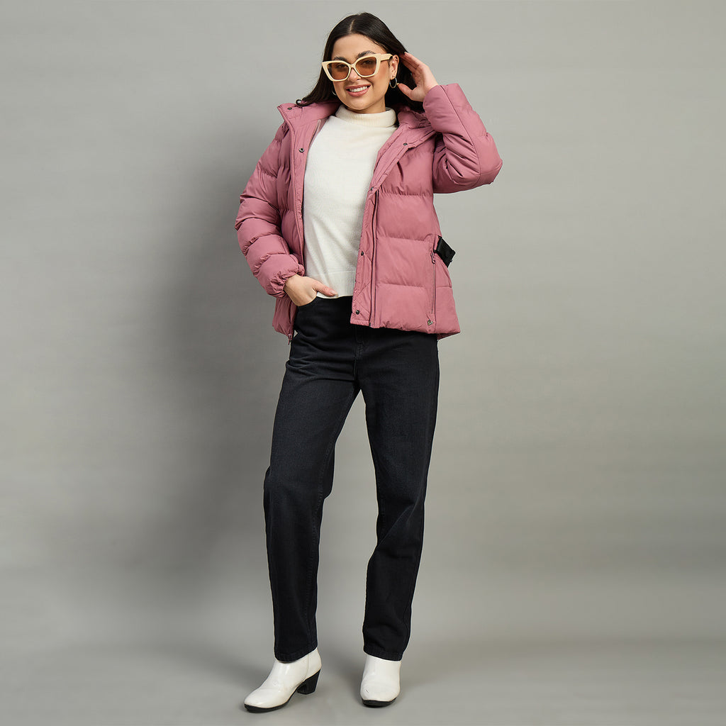 Duke Urban Women Short Style Full Sleeve Hooded Jacket (SDZ4223)