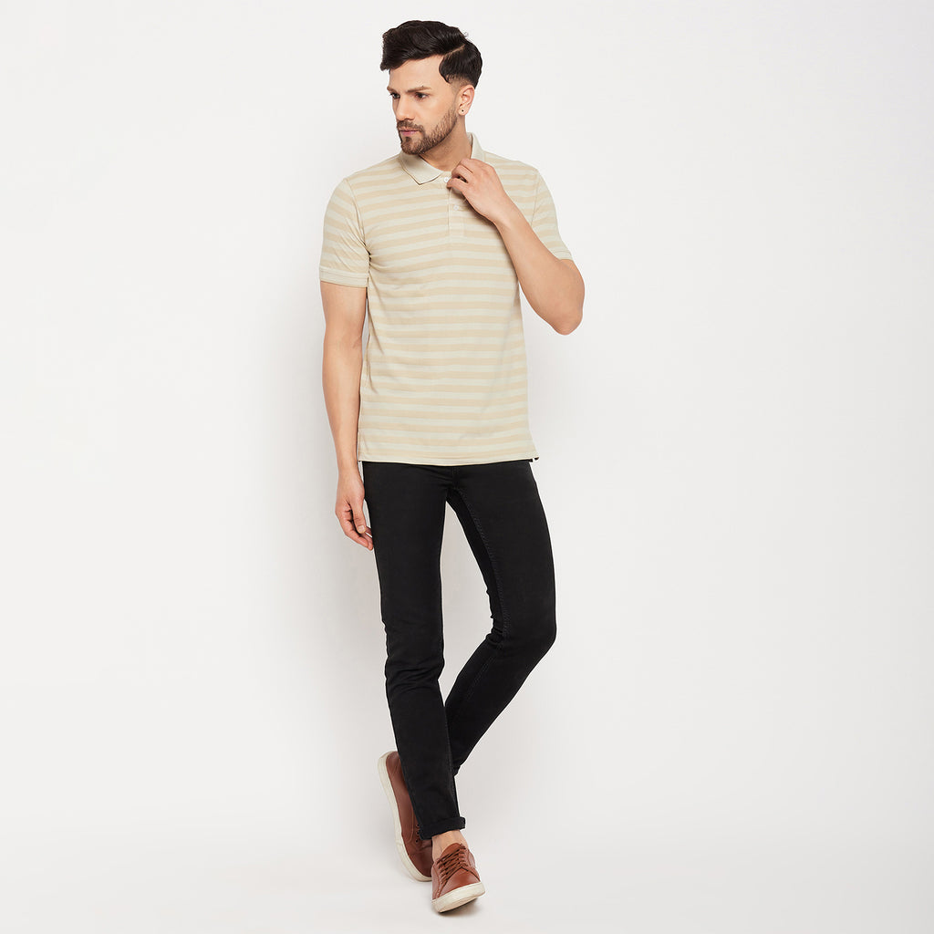 Duke Stardust Men Half Sleeve Cotton T-shirt (LF5801)