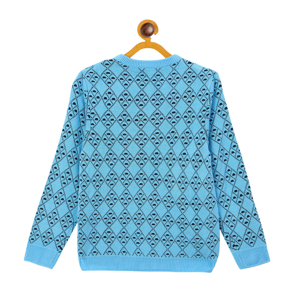 Duke Urban Boys Round Neck Full Sleeve Regular Sweater (S3613)