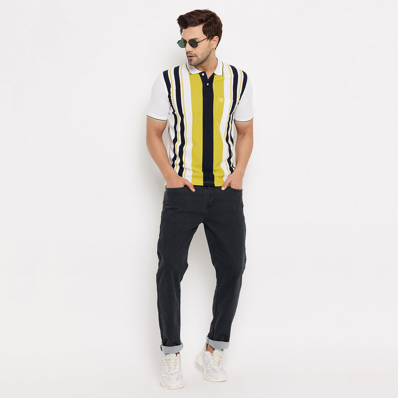 Duke Stardust Men Half Sleeve Cotton T-shirt (LF7258)