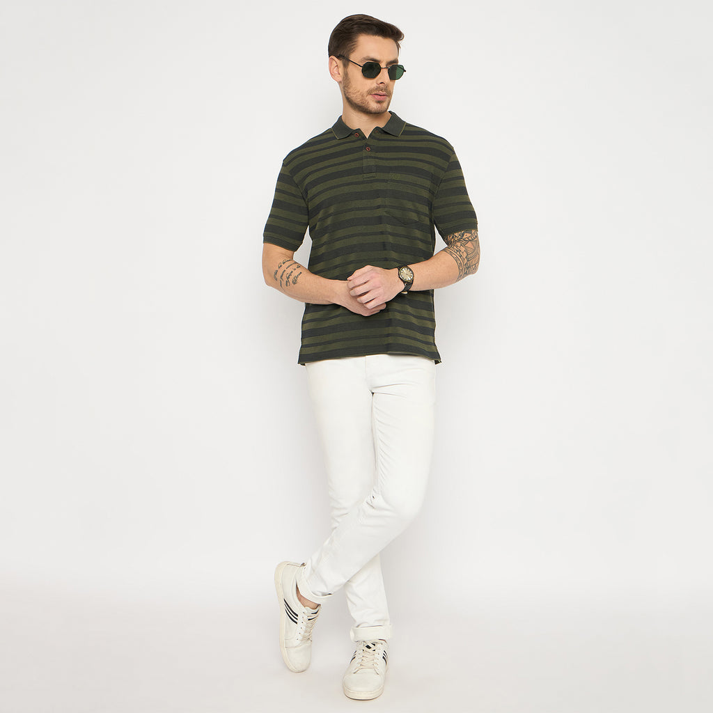 Duke Urban Men Regular Polo Tshirt (LF7347)