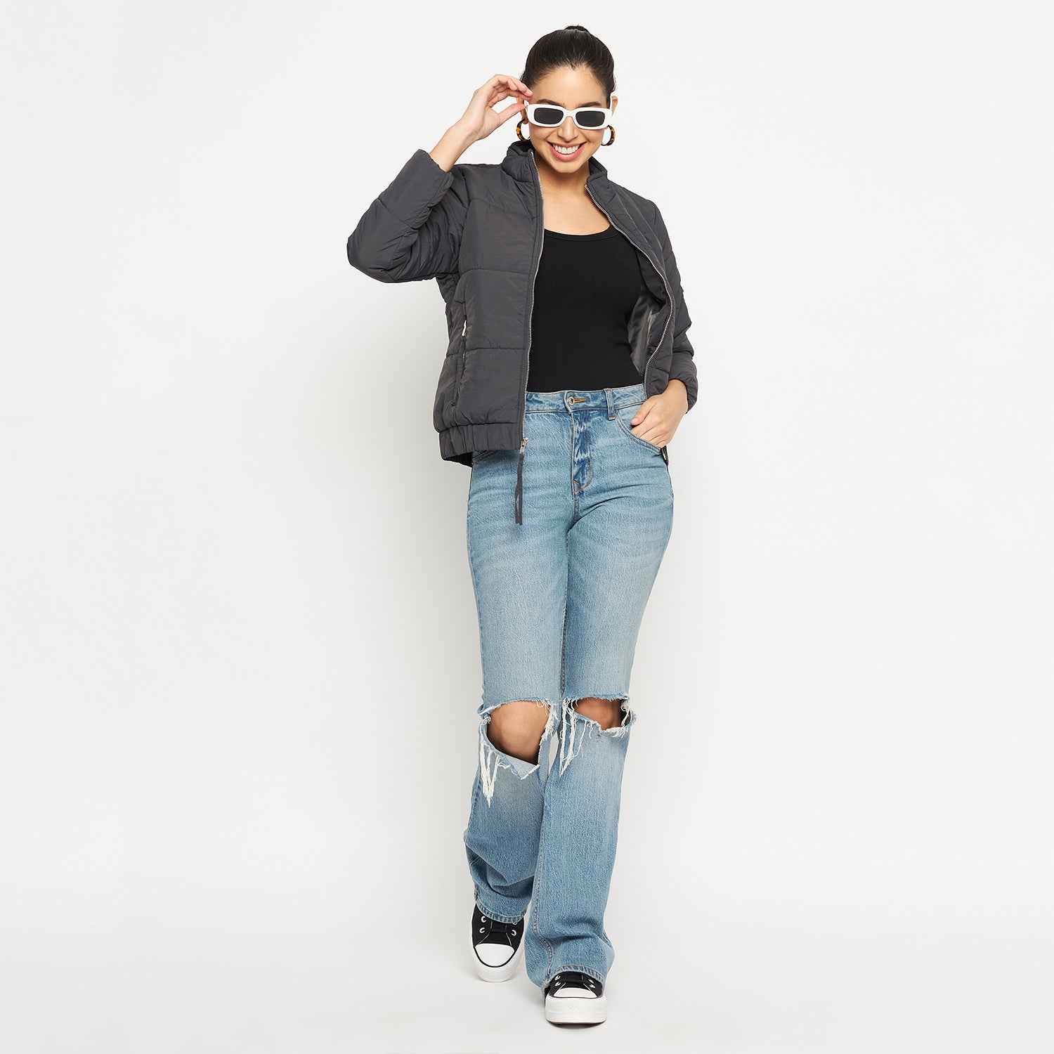 Duke Urban Women Full Sleeve Jacket (SDZ4062)