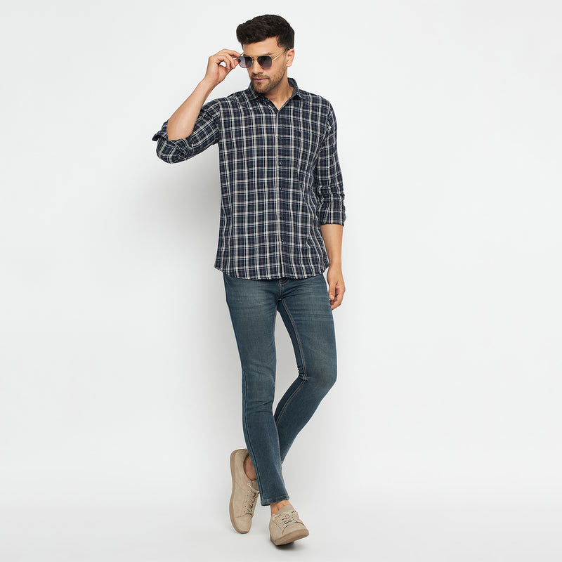 Duke Urban Men Full Sleeve Cotton Shirts (SDO8CKR)