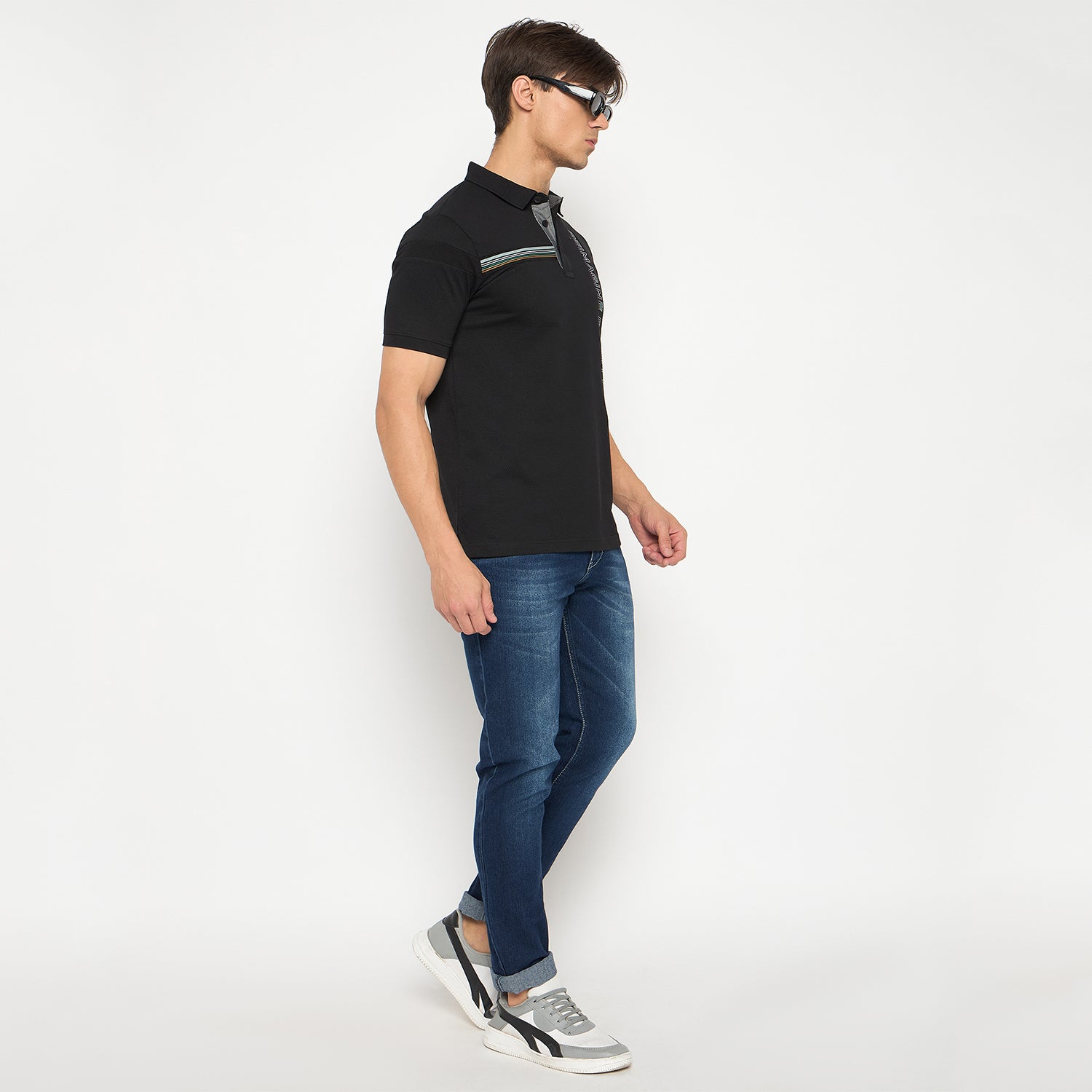 Duke Urban Men Half Sleeve Cotton T-shirt (LF7253)