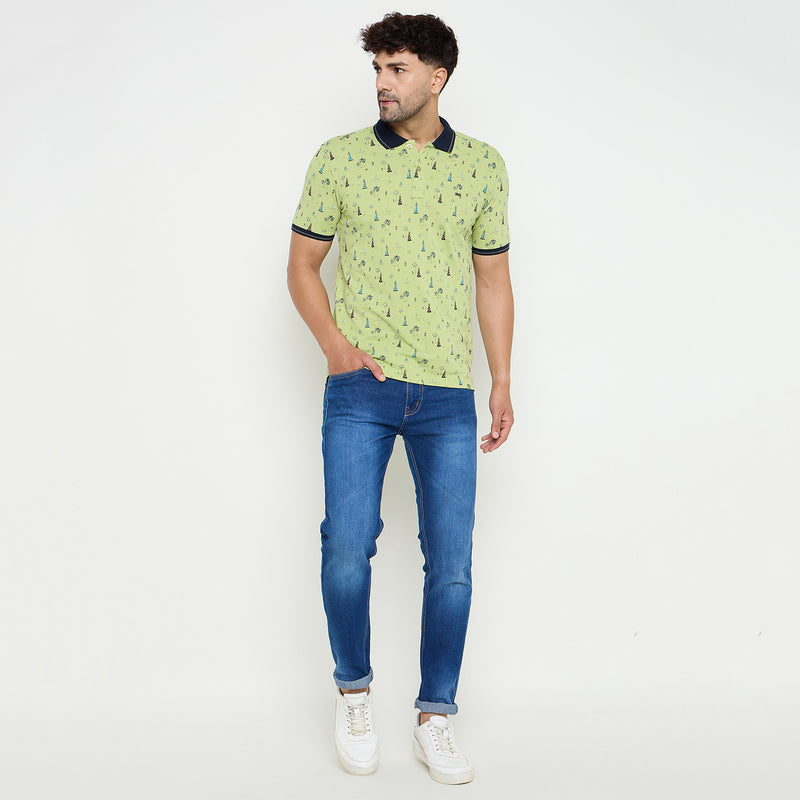 Duke Urban Men Half Sleeve Cotton Tshirt (LF7168)