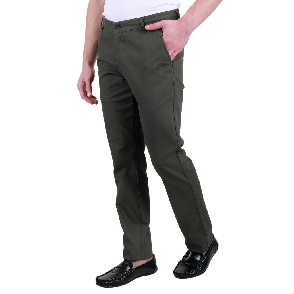 Duke Stardust Men Narrow Fit Chinos Trousers (SDT4506R)