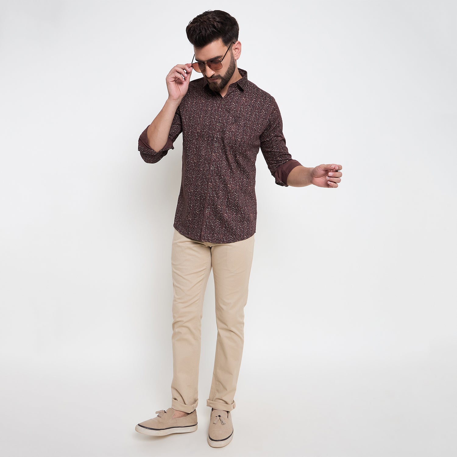 Duke Urban Men Full Sleeve Cotton Shirt (SDO8PRF)