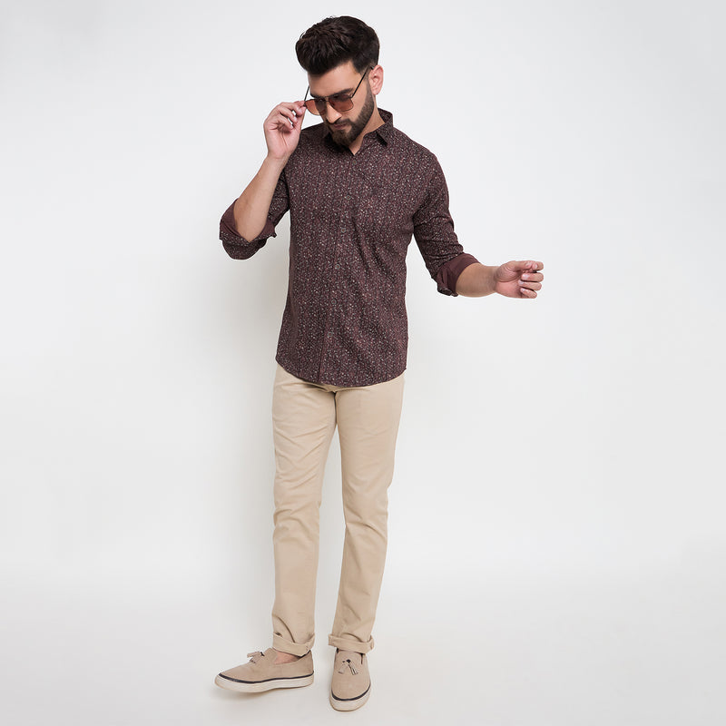 Duke Urban Men Full Sleeve Cotton Shirt (SDO8PRF)