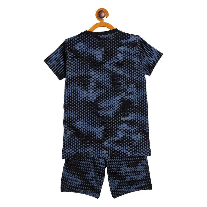 Duke Urban Boys Half Sleeve Tshirt & Bermuda Set (LF6041)