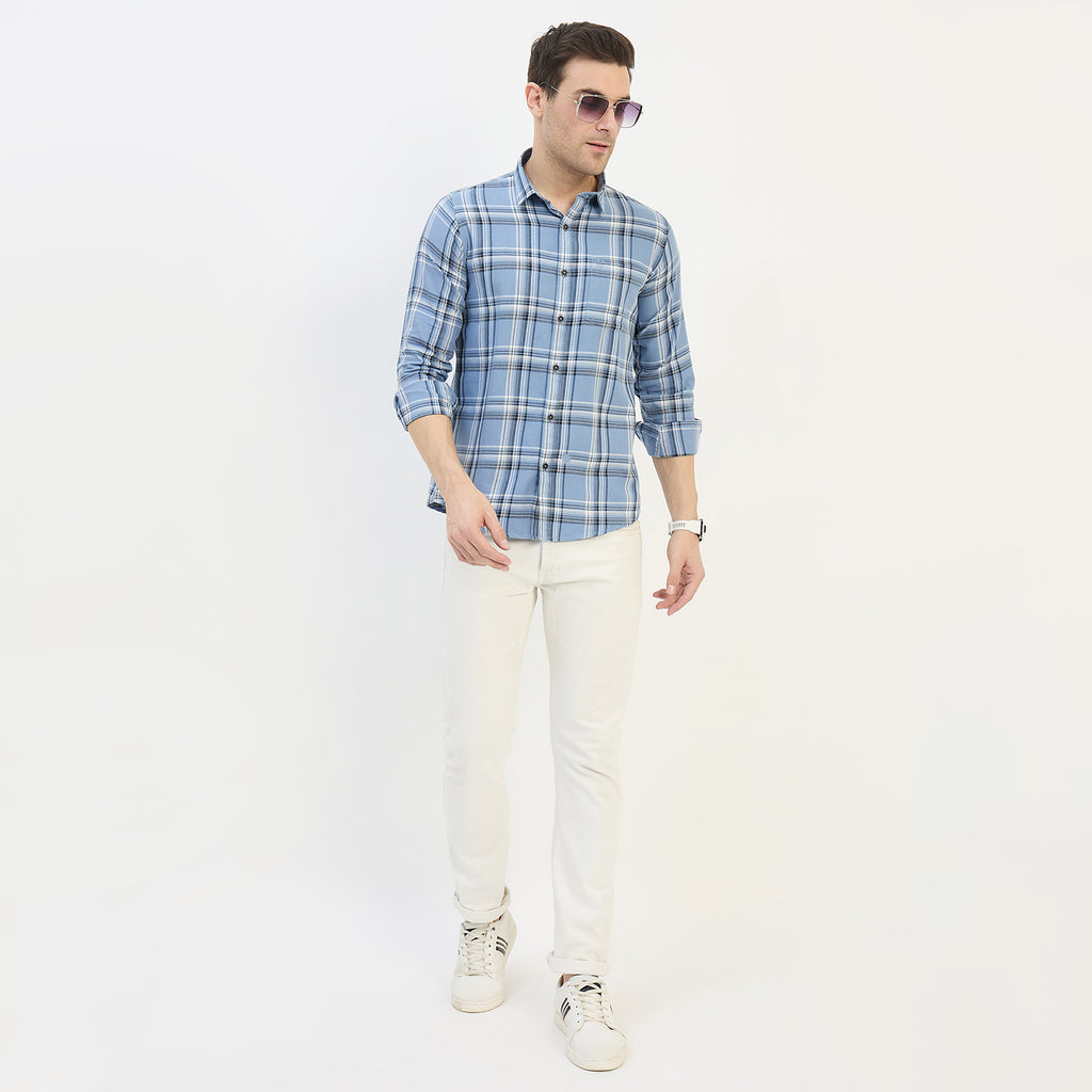 Duke Urban Men Full Sleeve Cotton Shirt (SDO9054)