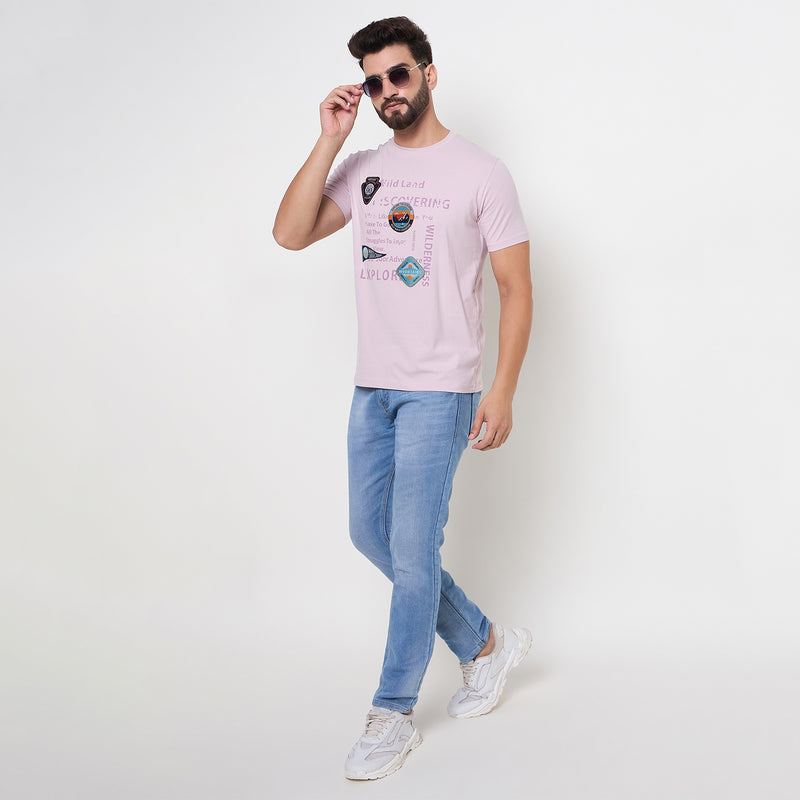 Duke Urban Men Half Sleeve Cotton Tshirt (LF7246)