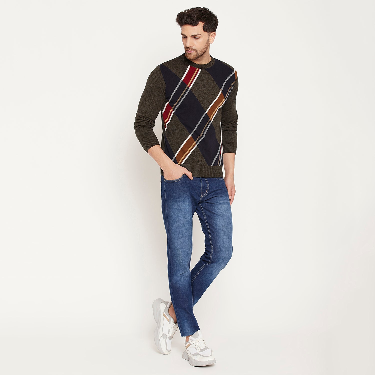 Duke Urban Men Full Sleeve Pullover (SDS2108)