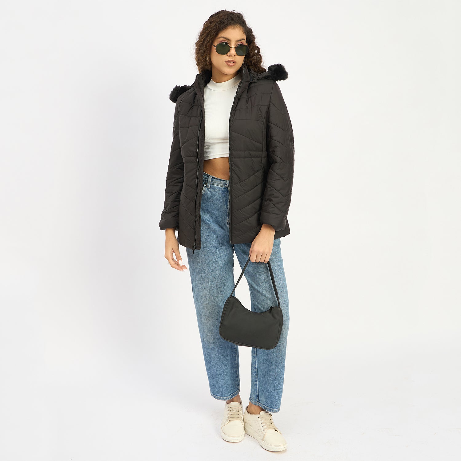 Duke Urban Women Full Sleeve Long Jacket (SDZ4113)