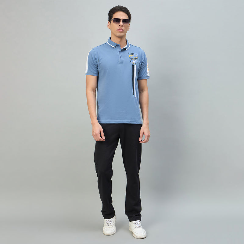 Duke Urban Men Solid Half Sleeve Slim fit Polo Tshirt (LF7552)