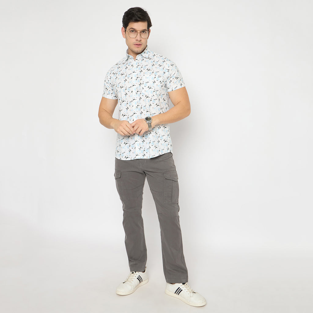 Duke Urban Men Half Sleeve Cotton Shirt (SDO4PRM)