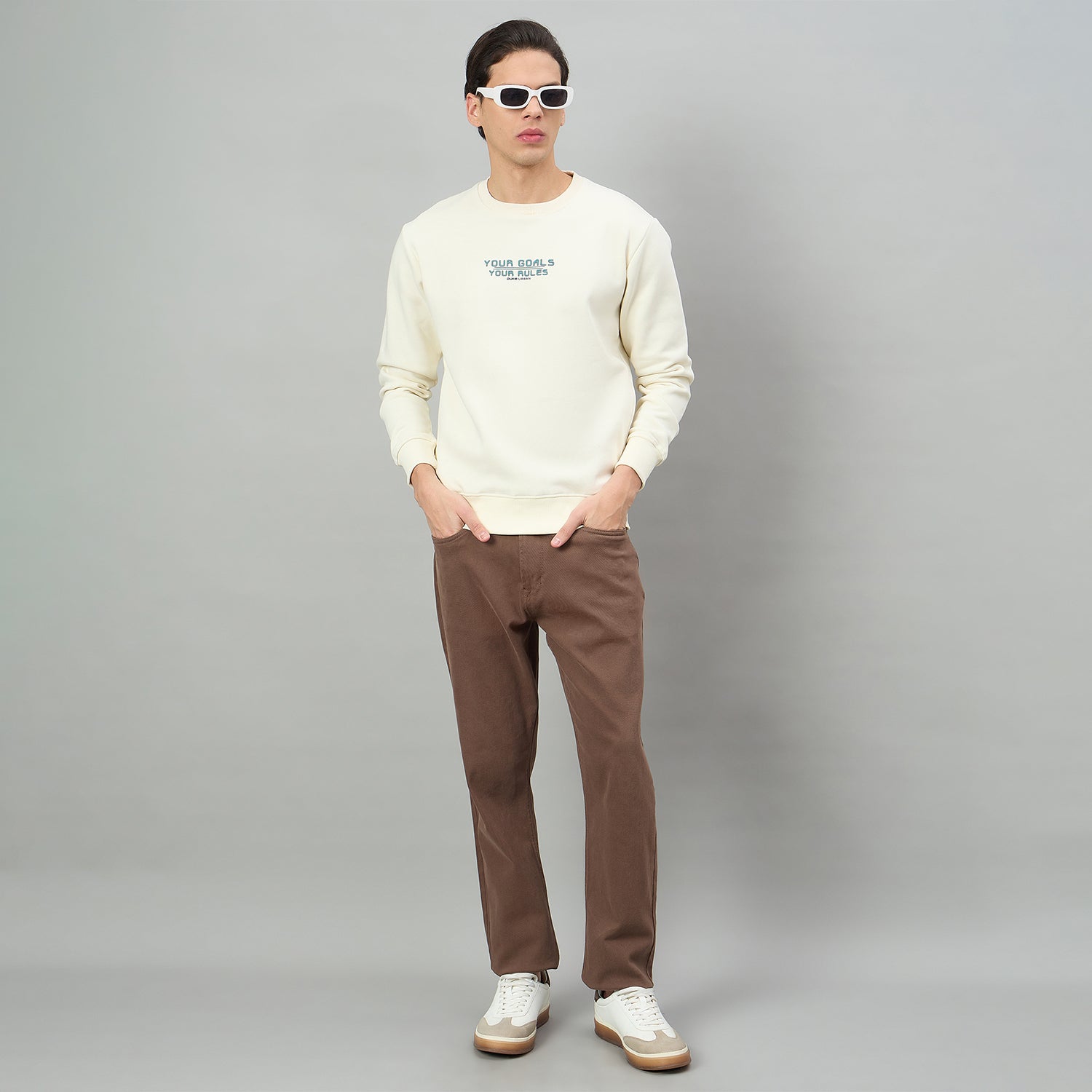 Duke Urban Men Round Neck Full Sleeve Regular Sweatshirt (LF6551)